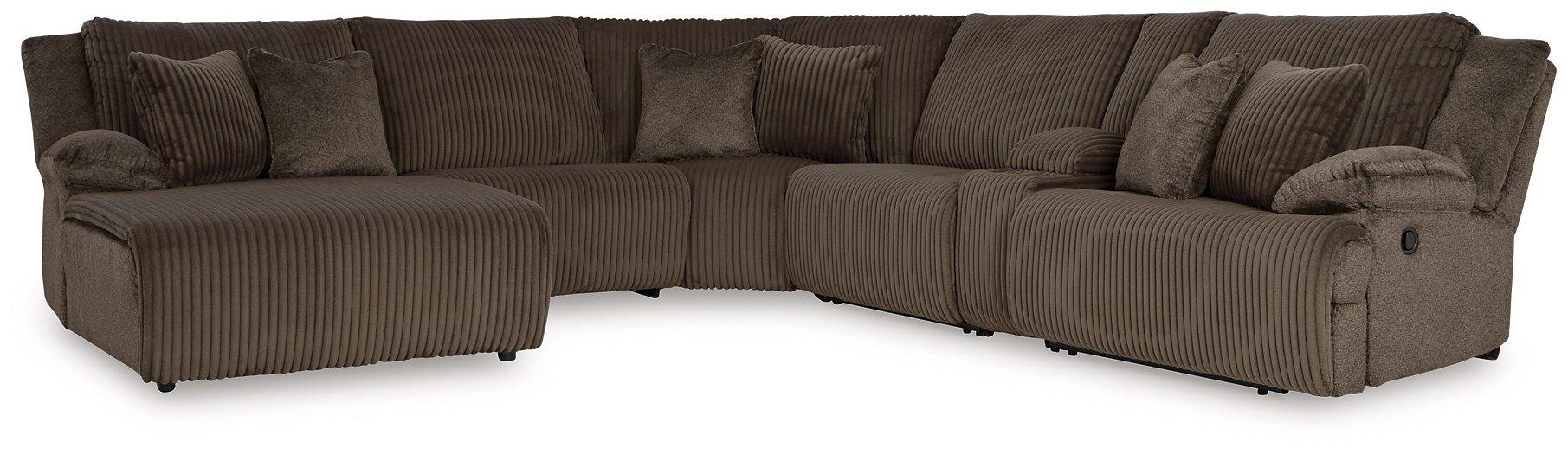 Top Tier Reclining Sectional with Chaise - Jax Mattress (Jacksonville, FL)