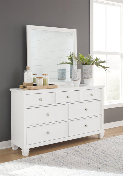 Fortman Dresser and Mirror - Jax Mattress (Jacksonville, FL)