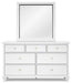 Fortman Dresser and Mirror - Jax Mattress (Jacksonville, FL)