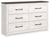 Gerridan Dresser and Mirror - Jax Mattress (Jacksonville, FL)