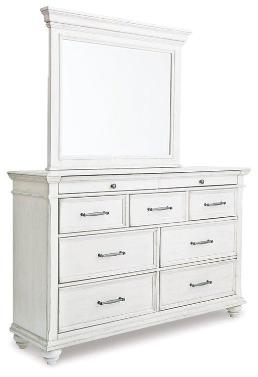 Kanwyn Dresser and Mirror - Jax Mattress (Jacksonville, FL)
