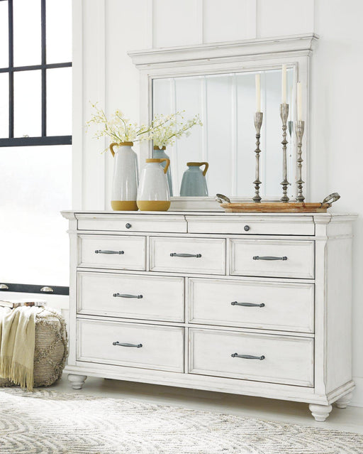 Kanwyn Dresser and Mirror - Jax Mattress (Jacksonville, FL)
