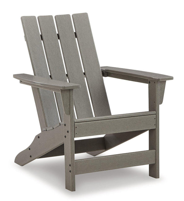 Visola Outdoor Adirondack Chair Set with End Table - Jax Mattress (Jacksonville, FL)