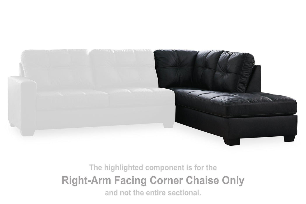 Barlin Mills Sectional with Chaise (in stock) (Copy)