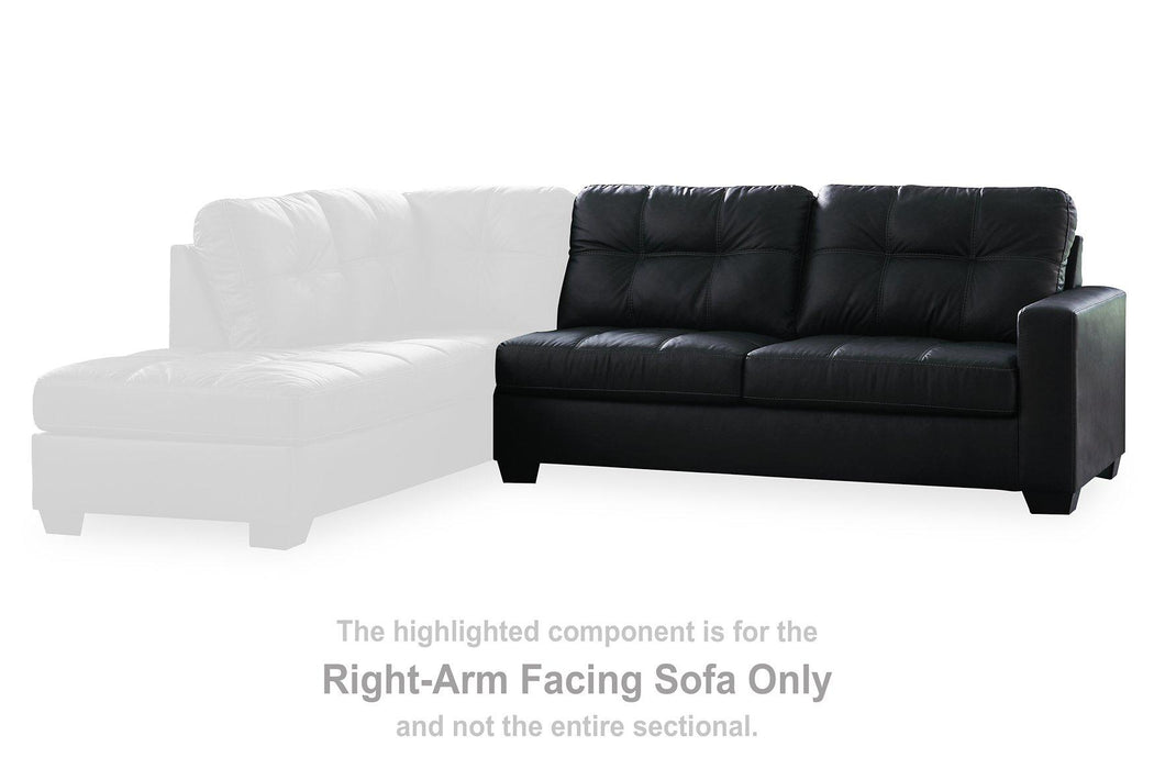 Barlin Mills Sectional with Chaise (in stock) (Copy)