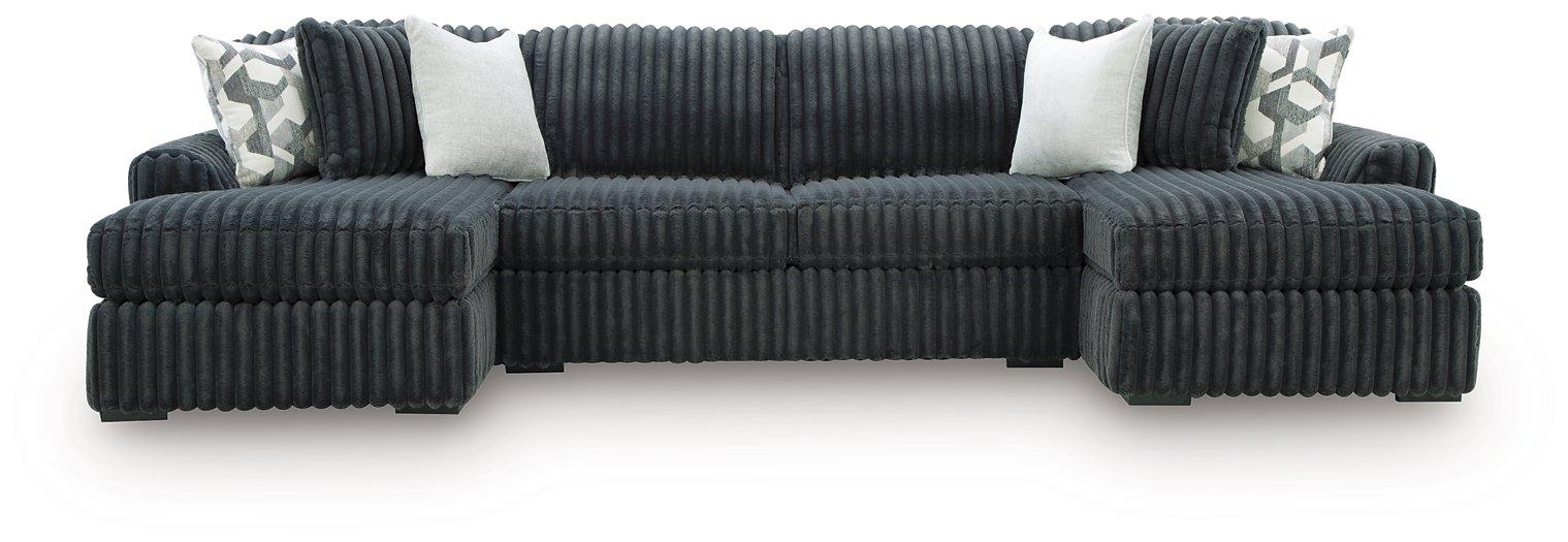 Midnight-Madness Sectional with Chaise - Jax Mattress (Jacksonville, FL)