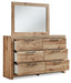 Hyanna Dresser and Mirror - Jax Mattress (Jacksonville, FL)