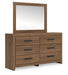 Broachmyn Dresser and Mirror - Jax Mattress (Jacksonville, FL)