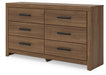 Broachmyn Dresser and Mirror - Jax Mattress (Jacksonville, FL)