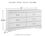 Anarasia Dresser - Jax Mattress (Jacksonville, FL)