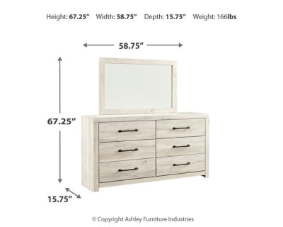 Cambeck Dresser and Mirror - Jax Mattress (Jacksonville, FL)