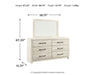 Cambeck Dresser and Mirror - Jax Mattress (Jacksonville, FL)