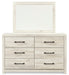 Cambeck Dresser and Mirror - Jax Mattress (Jacksonville, FL)
