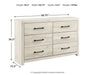 Cambeck Dresser - Jax Mattress (Jacksonville, FL)