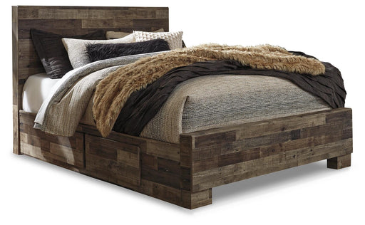 Derekson Bed with 2 Side Storage - Jax Mattress (Jacksonville, FL)