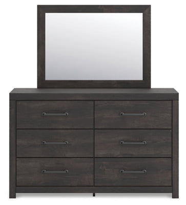 Hollivern Dresser and Mirror - Jax Mattress (Jacksonville, FL)