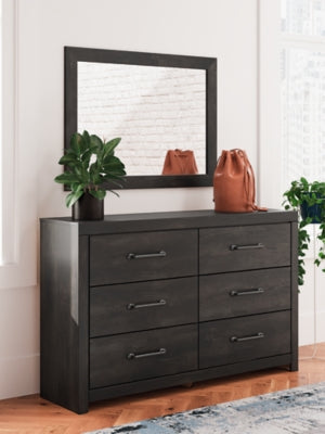 Hollivern Dresser and Mirror - Jax Mattress (Jacksonville, FL)