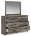 Graystorm Dresser and Mirror - Jax Mattress (Jacksonville, FL)