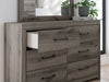 Graystorm Dresser and Mirror - Jax Mattress (Jacksonville, FL)