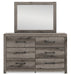 Graystorm Dresser and Mirror - Jax Mattress (Jacksonville, FL)