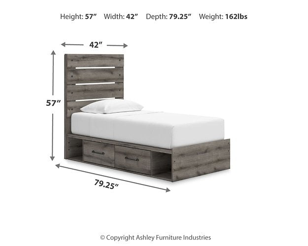 Graystorm Bed with Storage - Jax Mattress (Jacksonville, FL)