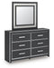 Zuraleus Dresser and Mirror - Jax Mattress (Jacksonville, FL)
