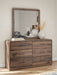 Fortlorn Dresser and Mirror - Jax Mattress (Jacksonville, FL)