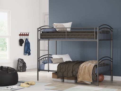 Lanceburg Bunk Bed with Ladder - Jax Mattress (Jacksonville, FL)
