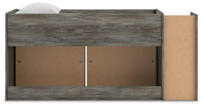Frandern Loft Bed with Bookcase Storage - Jax Mattress (Jacksonville, FL)