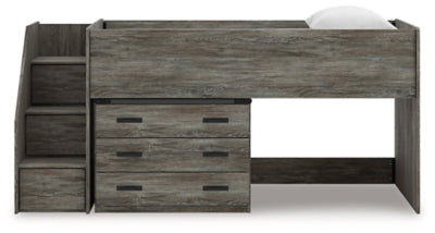 Frandern Loft Bed with Drawer Storage - Jax Mattress (Jacksonville, FL)