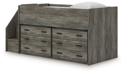 Frandern Loft Bed with Drawer Storage - Jax Mattress (Jacksonville, FL)