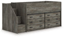 Frandern Loft Bed with Drawer Storage - Jax Mattress (Jacksonville, FL)