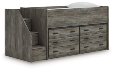 Frandern Loft Bed with Drawer Storage - Jax Mattress (Jacksonville, FL)