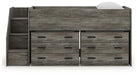 Frandern Loft Bed with Drawer Storage - Jax Mattress (Jacksonville, FL)