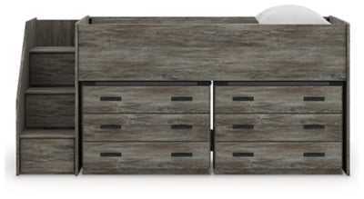 Frandern Loft Bed with Drawer Storage - Jax Mattress (Jacksonville, FL)