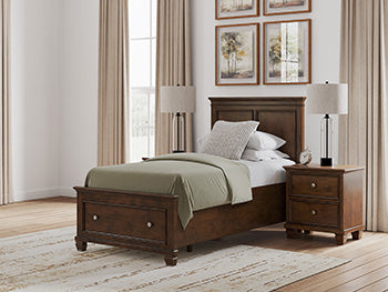 Danabrin Panel Storage Bed - Jax Mattress (Jacksonville, FL)