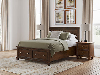 Danabrin Panel Storage Bed - Jax Mattress (Jacksonville, FL)