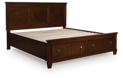 Danabrin Panel Storage Bed - Jax Mattress (Jacksonville, FL)