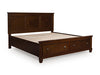 Danabrin Panel Storage Bed - Jax Mattress (Jacksonville, FL)