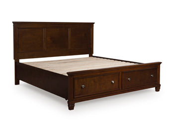 Danabrin Panel Storage Bed - Jax Mattress (Jacksonville, FL)