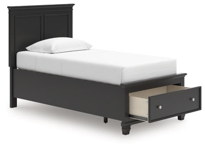 Lanolee Panel Storage Bed - Jax Mattress (Jacksonville, FL)