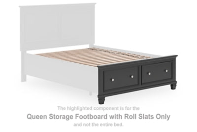 Lanolee Panel Storage Bed - Jax Mattress (Jacksonville, FL)