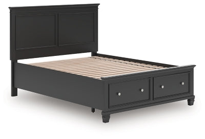 Lanolee Panel Storage Bed - Jax Mattress (Jacksonville, FL)