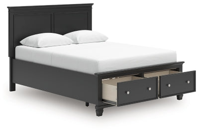 Lanolee Panel Storage Bed - Jax Mattress (Jacksonville, FL)