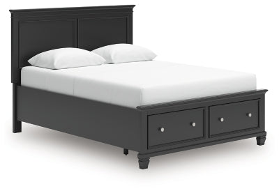 Lanolee Panel Storage Bed - Jax Mattress (Jacksonville, FL)