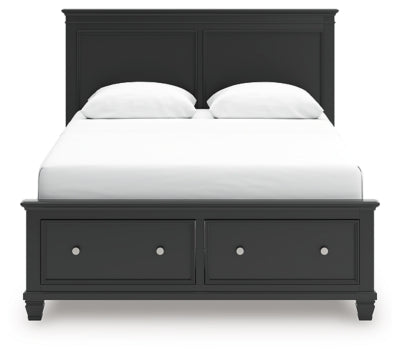 Lanolee Panel Storage Bed - Jax Mattress (Jacksonville, FL)
