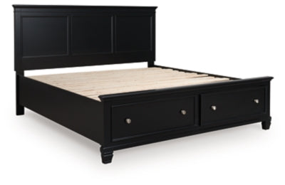 Lanolee Panel Storage Bed - Jax Mattress (Jacksonville, FL)