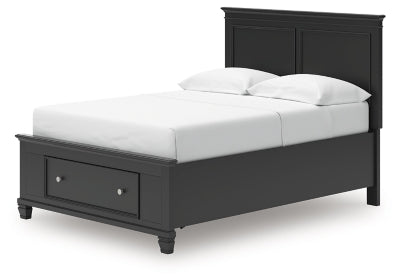 Lanolee Panel Storage Bed - Jax Mattress (Jacksonville, FL)
