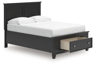 Lanolee Panel Storage Bed - Jax Mattress (Jacksonville, FL)