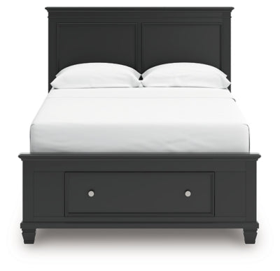 Lanolee Panel Storage Bed - Jax Mattress (Jacksonville, FL)